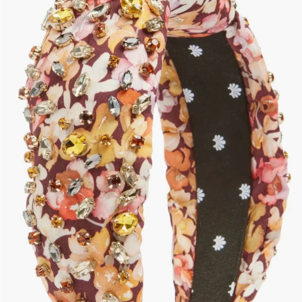Lele Sadoughi Floral Embellished Headband